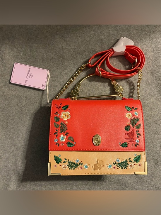 Loungefly Handbags - Loungefly Moana Shimmer Embroidered Crossbody Bag